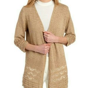 Crochet Trim Cardigan